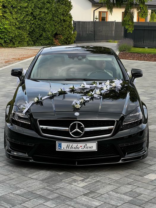 Auto do ślubu Mercedes CLS 63 AMG ///