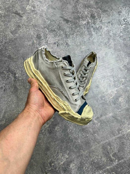 Кеди MMY Maison Mihara Yasuhiro кросівки кросовки кеды сірі серые