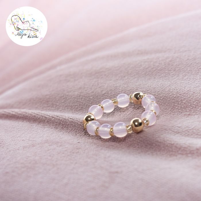 Pierścionek z koralików