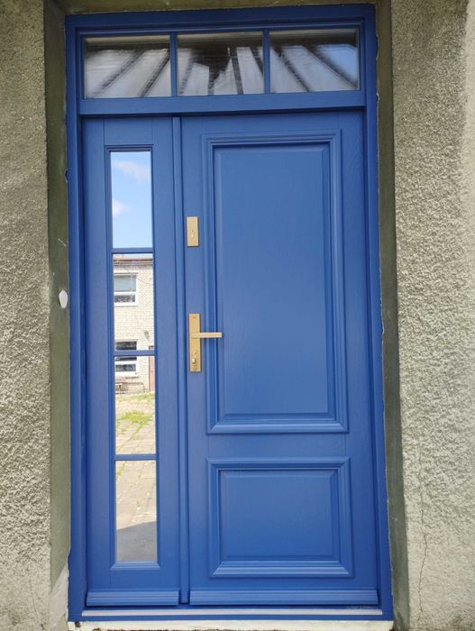 Drzwi drewniane zewnętrzne, Darmowe pomiary i dostawa w całej Polsce