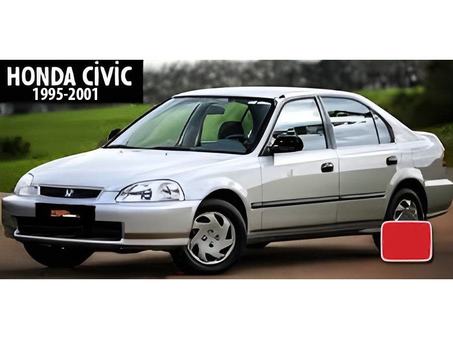 Honda Civic 1995-2001 рр. Накладки на дзеркала BMW-Style (2 шт)