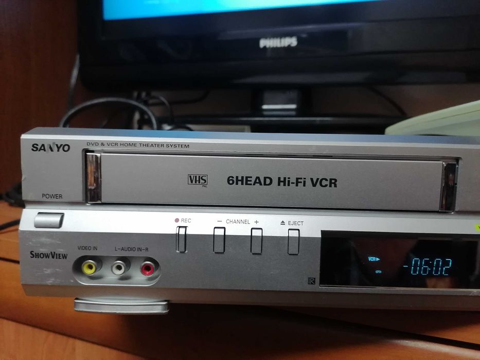 Magnetowid VHS Sanyo JCX-TS3000 HI-FI stereo Tuner  pilot COMBO
