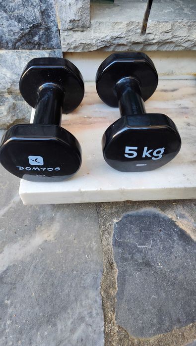 Halteres Domyos 2x5KG