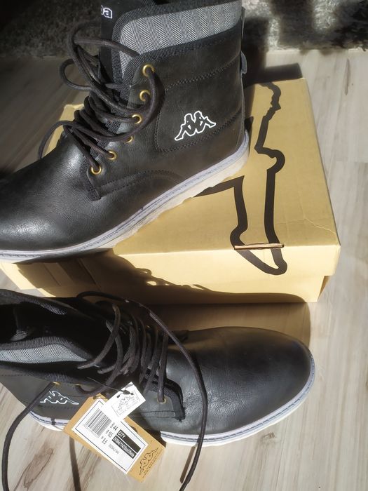 Kappa City 44 eleganckie męskie buty nowe ocieplane ciepłe zimowe