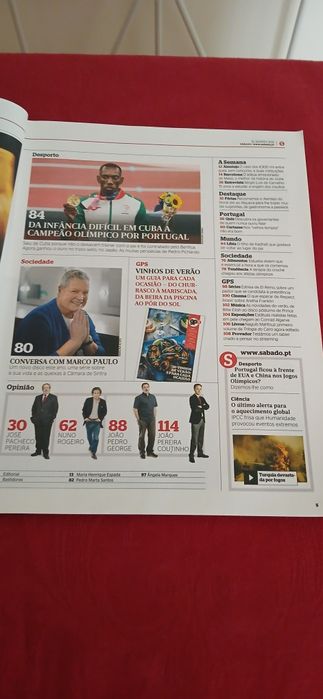 Revista Sábado - Marco Paulo