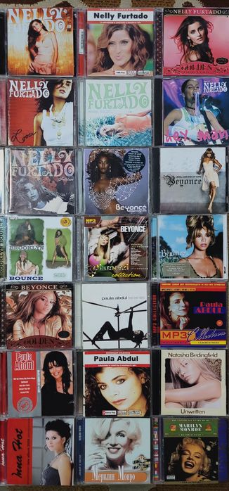 •CD Диски-1•Женский Вокал•Компакт Диски•Популярная Музыка•Объявление-1