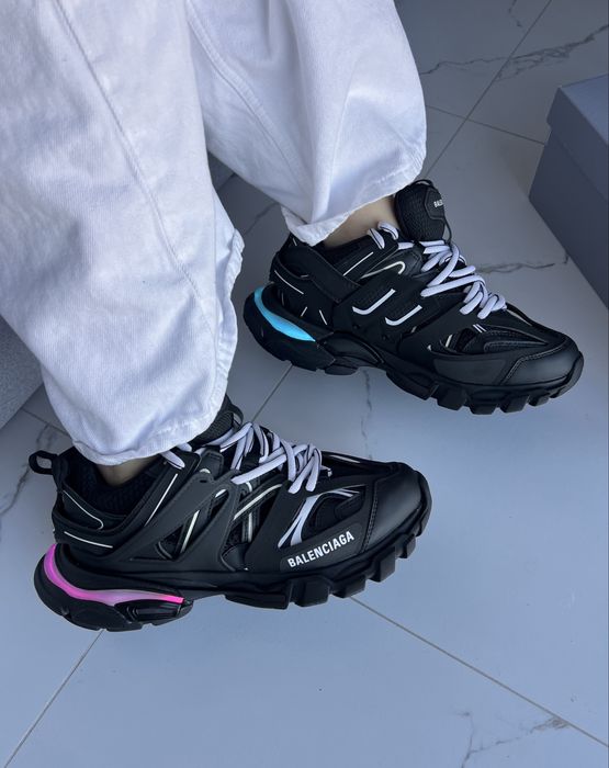 Balenciaga Track Black LED
