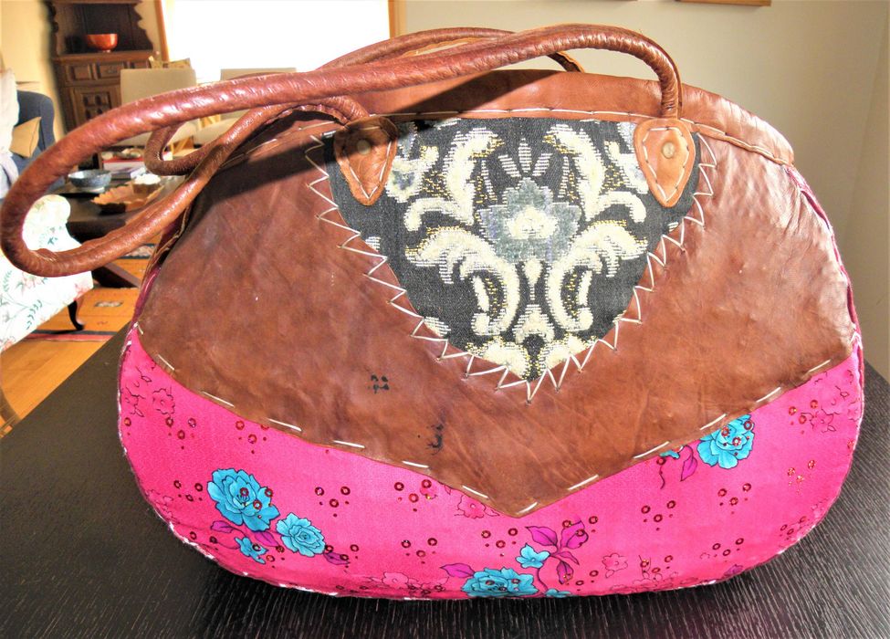 Bolsa artesanal marroquina