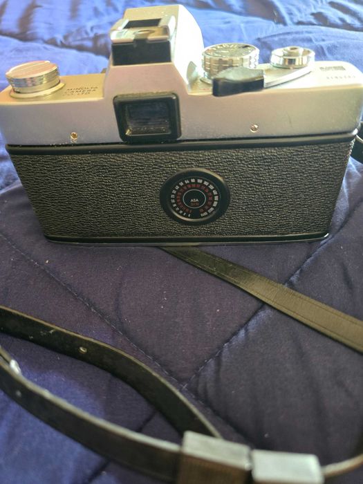 Máquina fotográfica Minolta + teleobjectiva