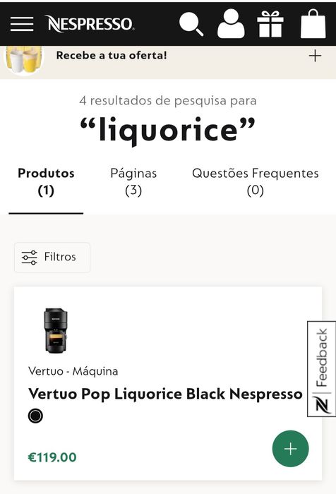 Máquina de café Nespresso