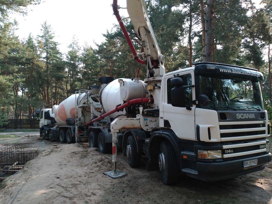 Аренда бетононасоса 40м, 37м, 28м, стационарный аренда + Бетон.
