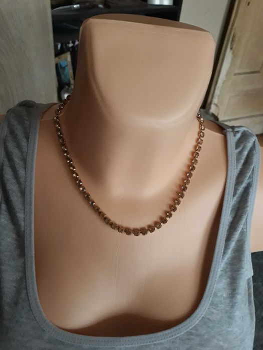 Zestaw pozłacany biżuterii