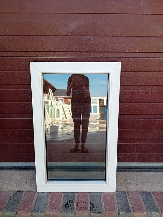 Okna nieotwierane witryna fix 105x66 plastikowe białe DOWÓZ CAŁY KRAJ