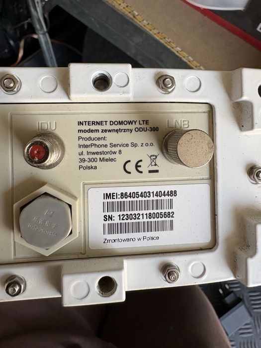 Antena zewnetrzna do routera plus