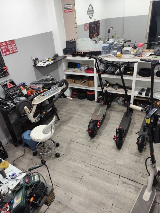 Reparação de trotinetes elétricas