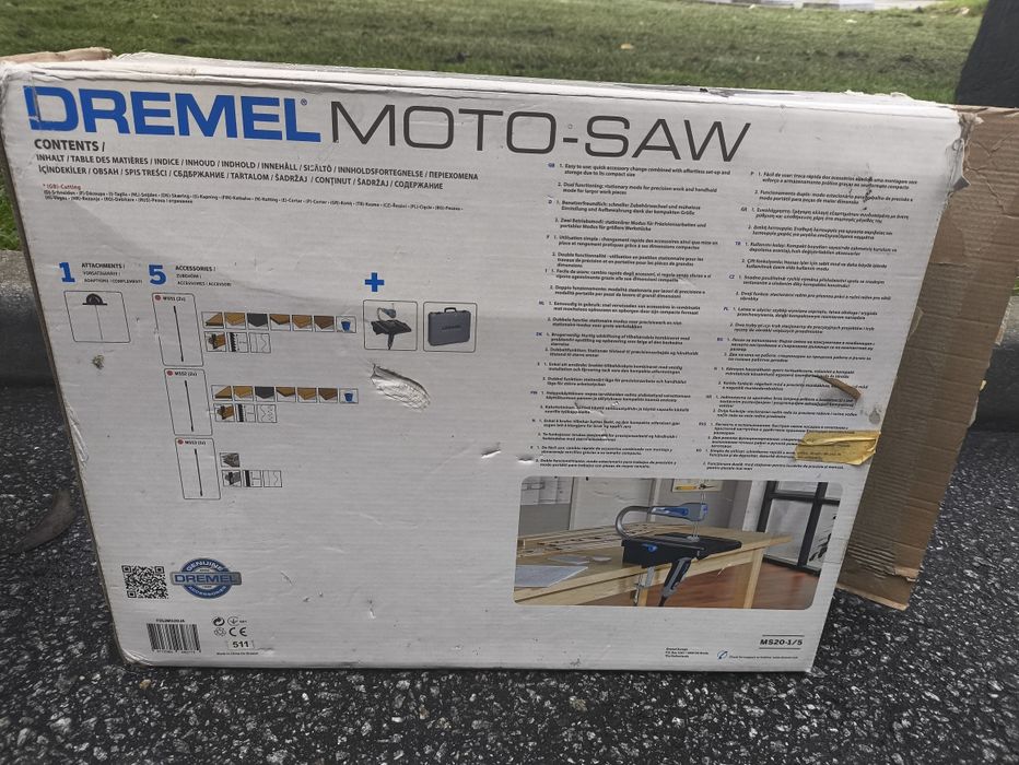 Serra de Recorte / Tico-Tico de Bancada Dremel Moto-Saw