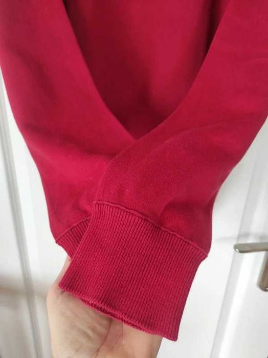 Czerwony bawełniany sweterek męski - L/XL - j. H&M, Zara, Reserved