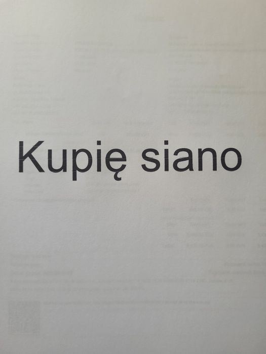 Siano duża kostka