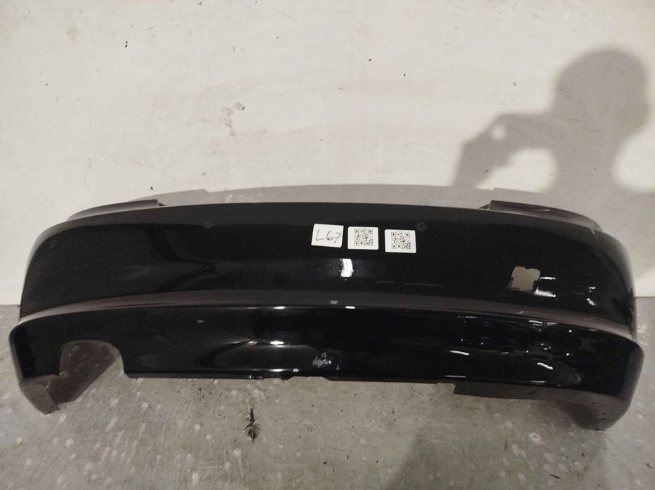 + ZDERZAK TYŁ TYLNY DO BMW 1 I E82 SCHWARZ II 2 CZARNY PDC CZUJNIKI