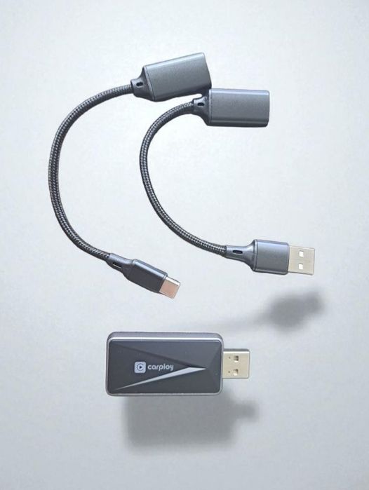 Bezprzewodowy inteligentny box samochodowy Carplay USB-C USB-A smart