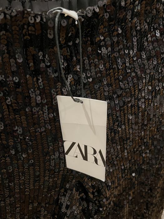 Штани (брюки) з паєтками Zara