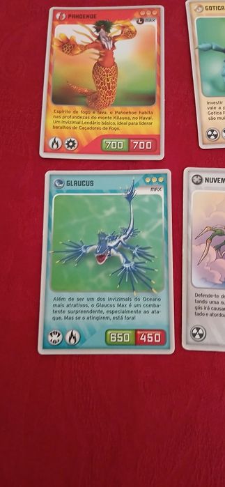 Cartas Invizimals - Desafios Ocultos