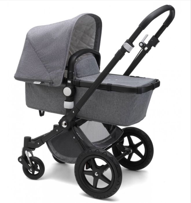 Каляска Bugaboo Cameleon 3 Plus Black/Grey Melange