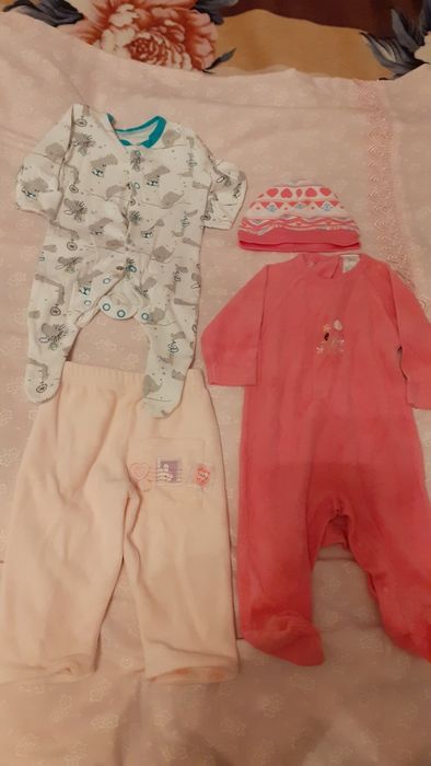 Человечик шапочки брюки 0-3 мес.