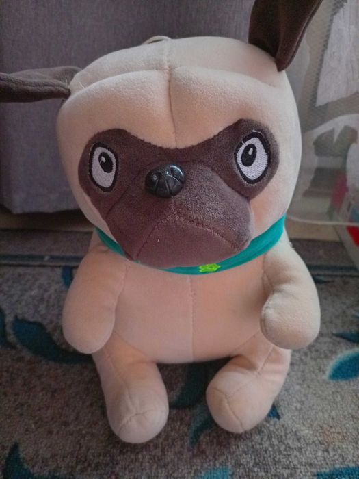 М'яка іграшка собачка мопс