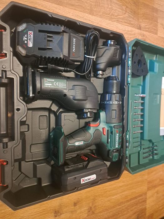 Urządzenie wielofunkcyjne multitool z aku I ładowarką