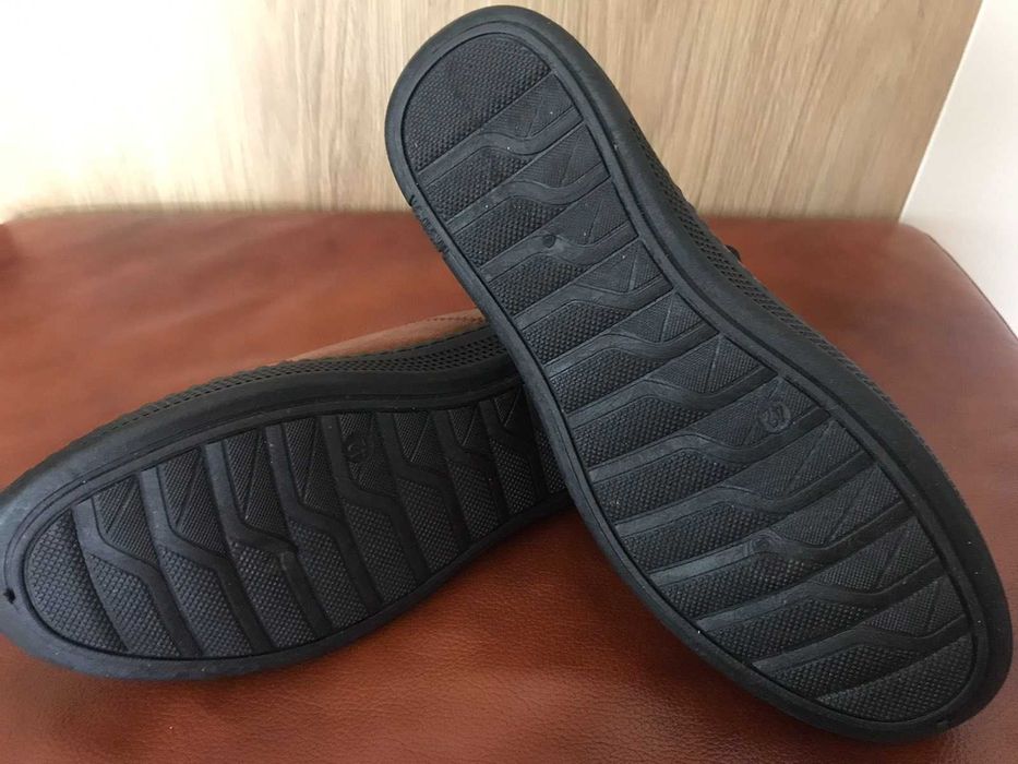 Nowe Buty botki damskie ekoskóra rozm. 42 jasny brąz
