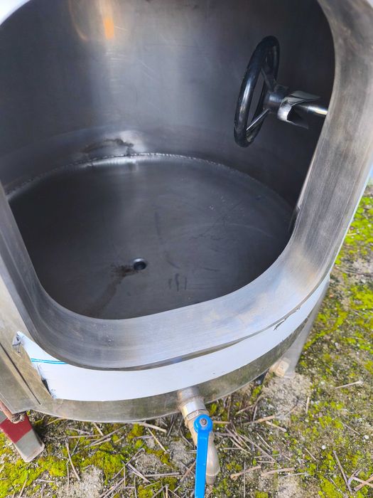 Cuba inox de 450 litros