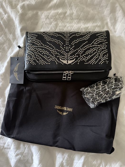 Mala estilo Zadig & Voltaire em preto nova