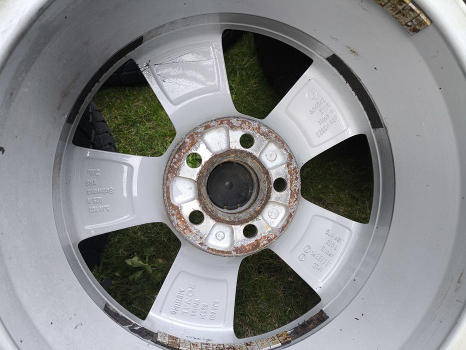 15' Skoda Fabia 5x100 oryginalne felgi