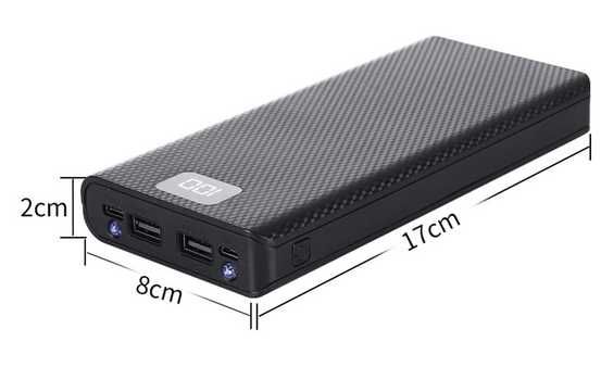 повербанк корпус на 6 акумуляторів 18650