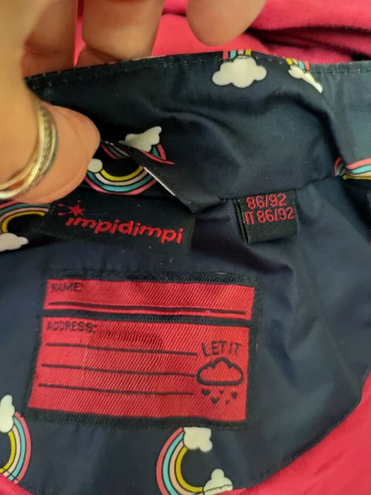 Ветровка 86-92см на девочку, вітрівка на дівчинку.