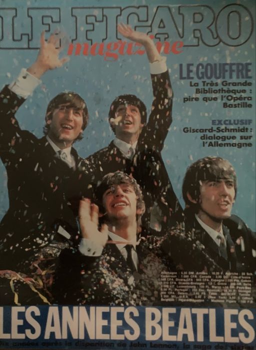 The Beatles - Revista Le Figaro