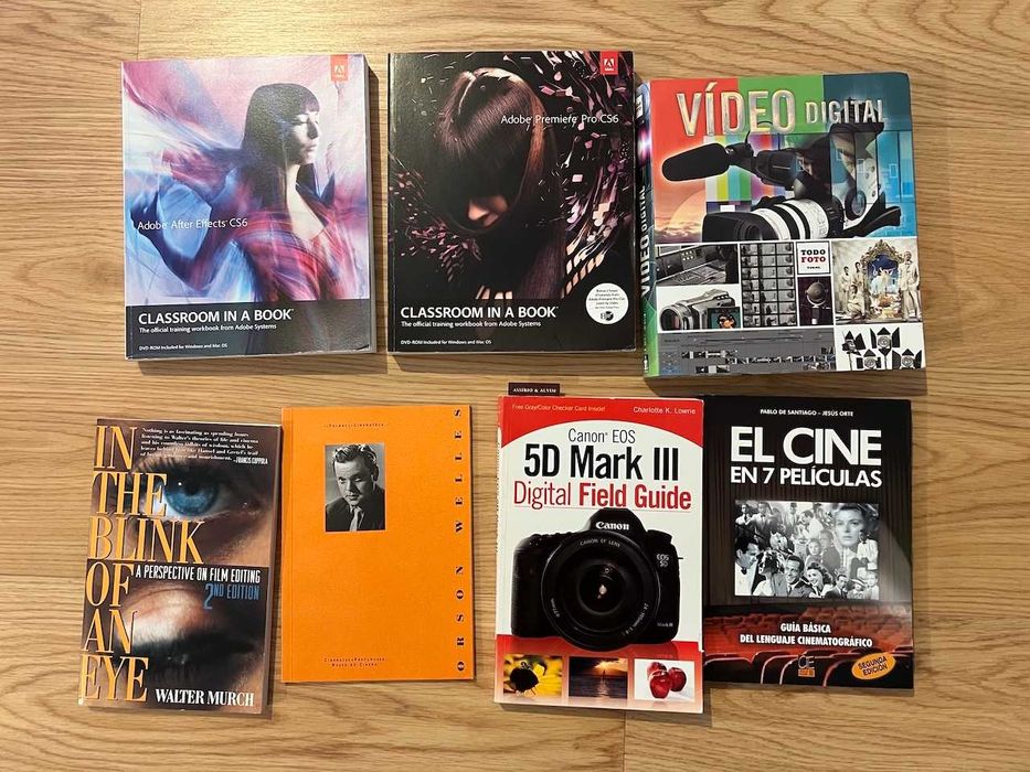 Livros de Cinema. Cada a 10 euros