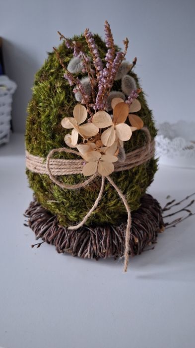 Jajko ozdobą wielkanocna ręcznie robiona