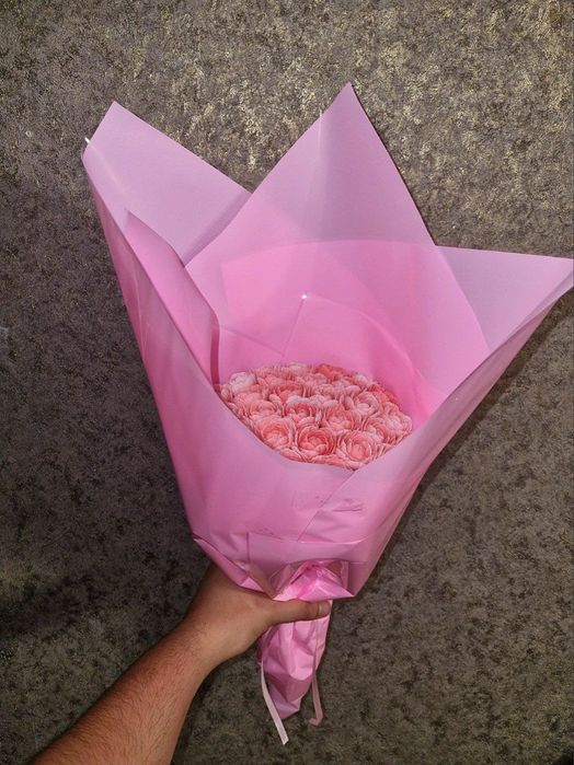 Большой букет из мыла