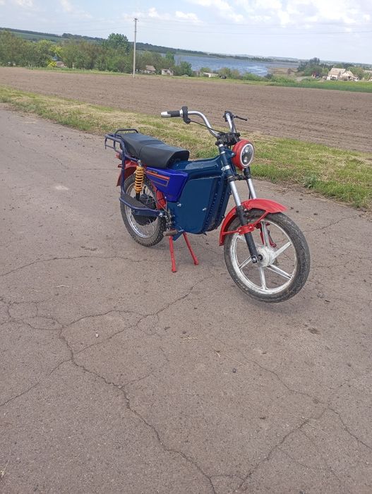 Саморобний електро байк