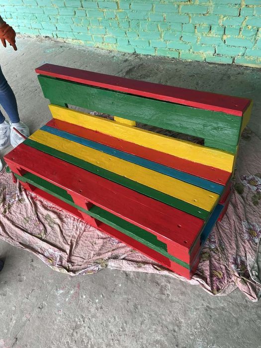 Столики,лавки з піддонів