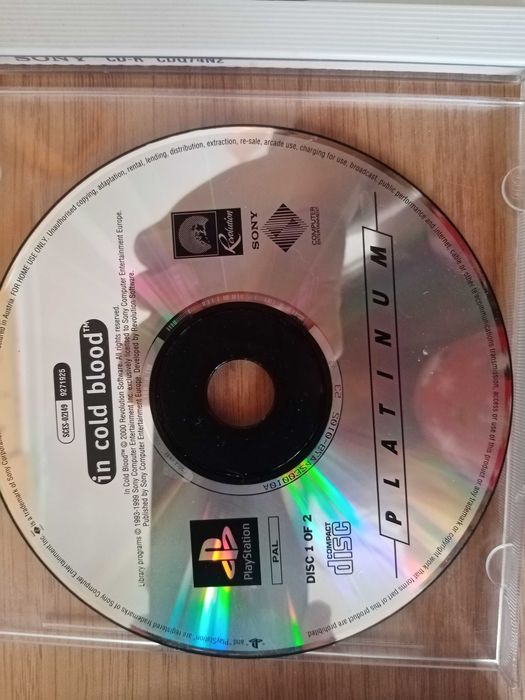 In cold blood Playstation 1