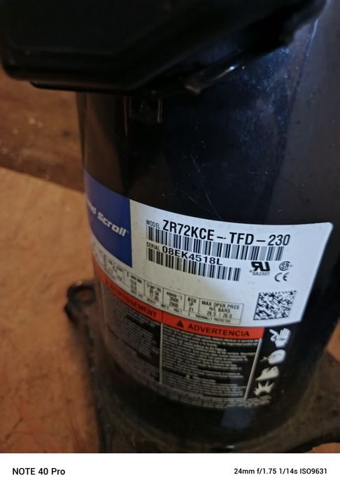 Sprężarka Copeland Scroll