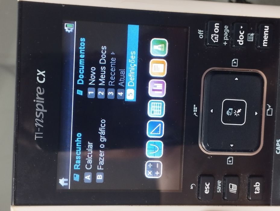 Calculadora gráfica Texas Instruments Ti-nspire cx