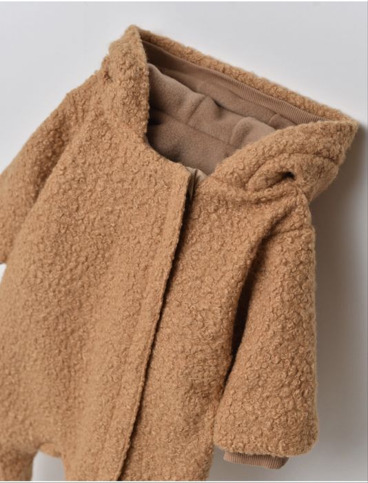 Комбінезон демісезонний (букле-фліс) littleangel та шапочка