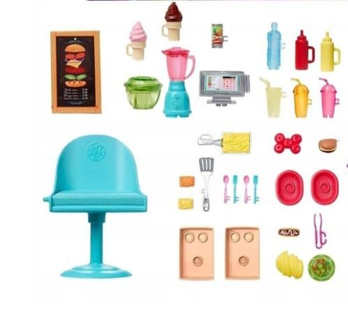 Barbie Samochód Foodtruck