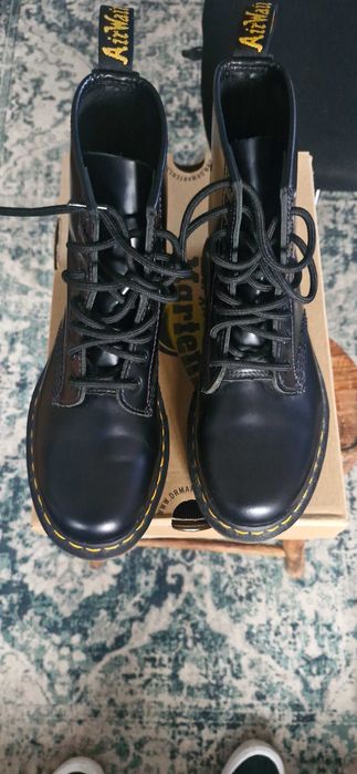 Botas Dr Martens 1460 black smooth leather