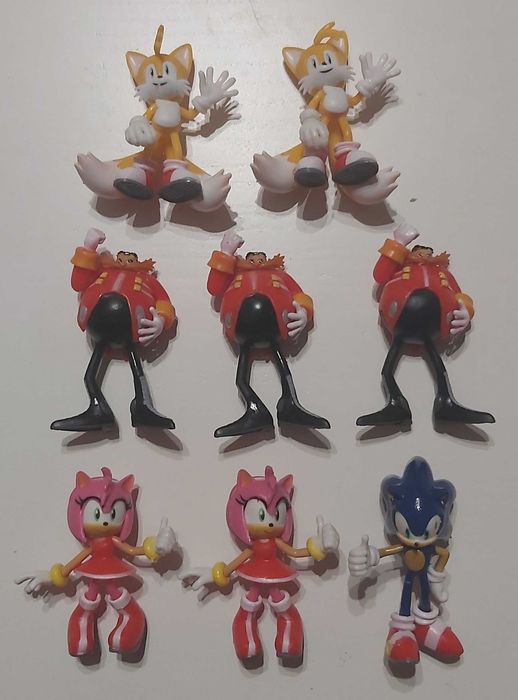 Figuras Sonic The Hedgehog Mini Figures Plastic Collection