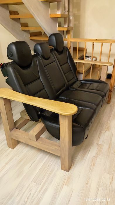 Диван шкіряний з підігрівом